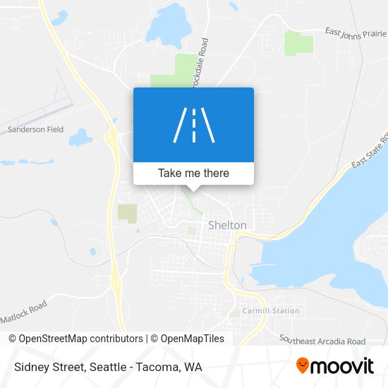 Mapa de Sidney Street