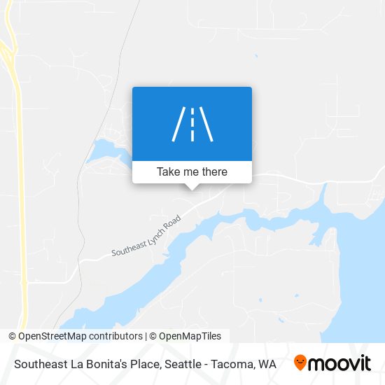 Southeast La Bonita's Place map