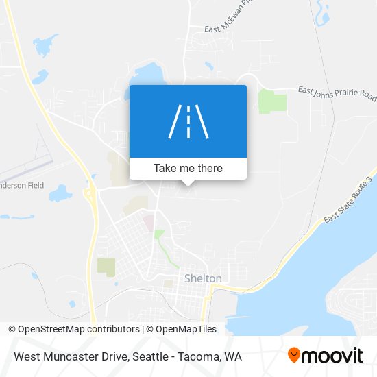 West Muncaster Drive map