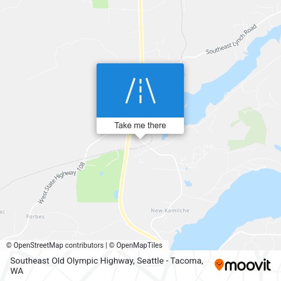 Mapa de Southeast Old Olympic Highway