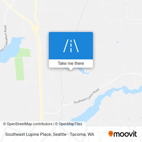 Southeast Lupine Place map