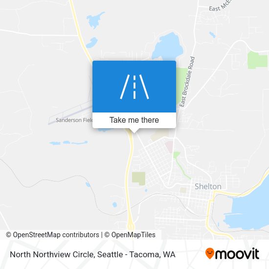 North Northview Circle map