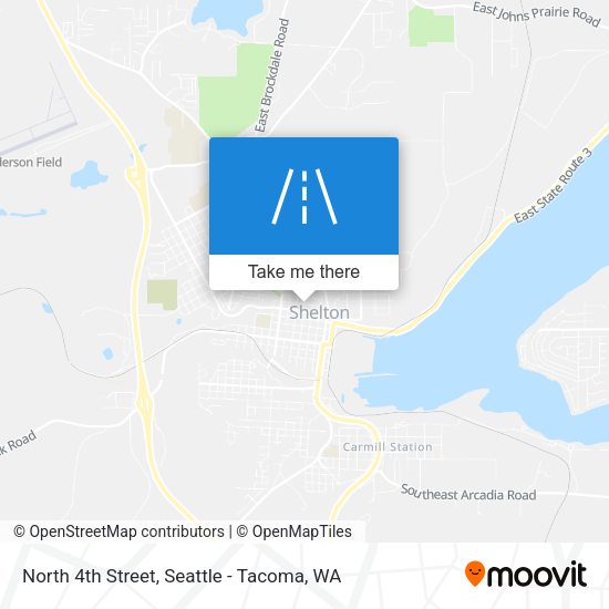 Mapa de North 4th Street