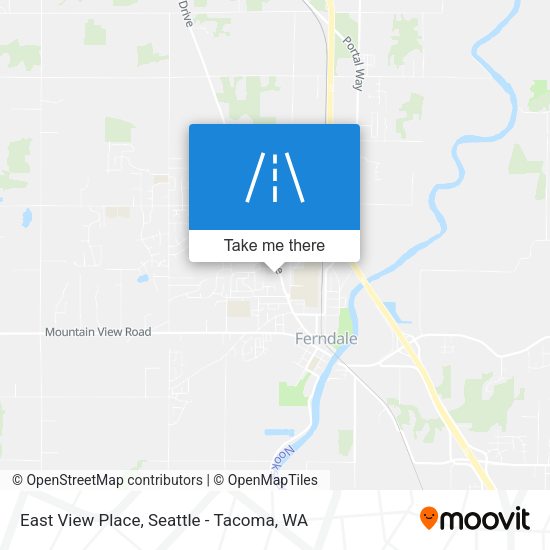 Mapa de East View Place