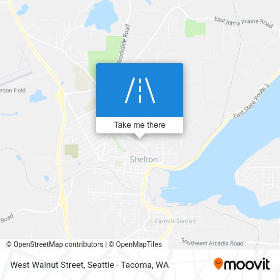 Mapa de West Walnut Street