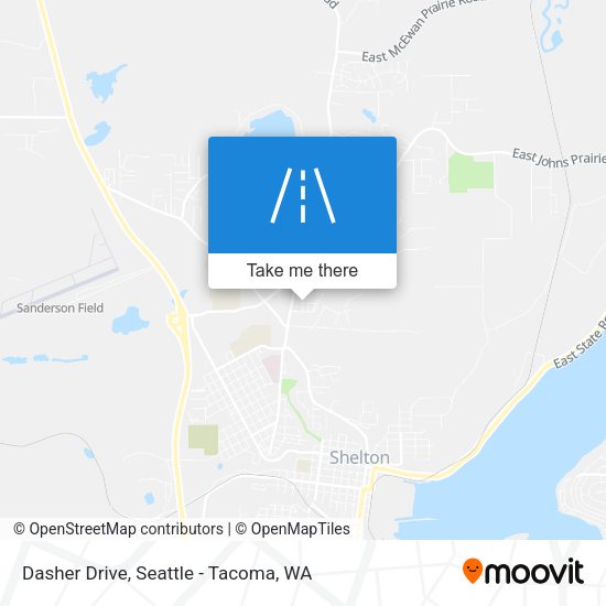 Dasher Drive map