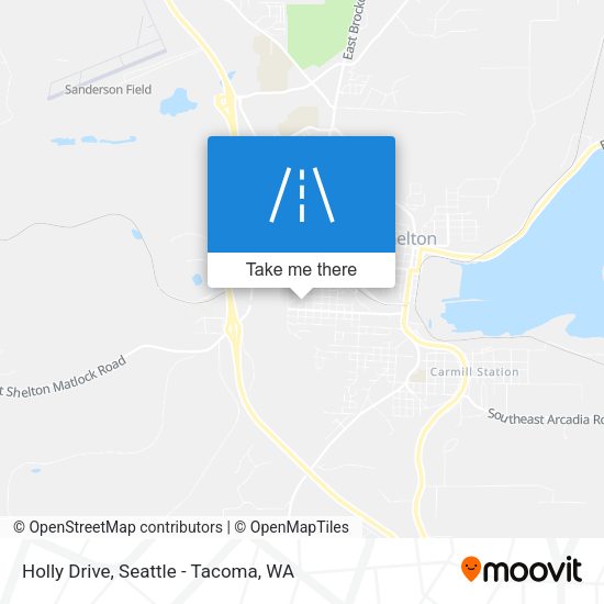 Holly Drive map