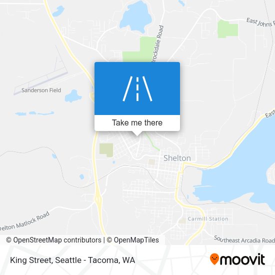 King Street map