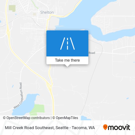 Mapa de Mill Creek Road Southeast