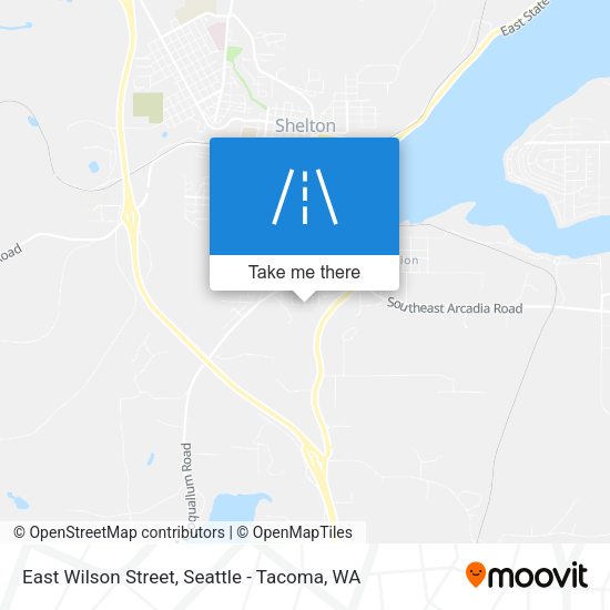 East Wilson Street map