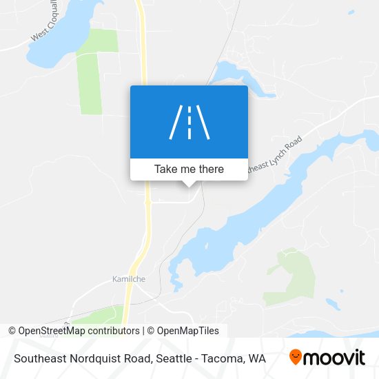 Southeast Nordquist Road map