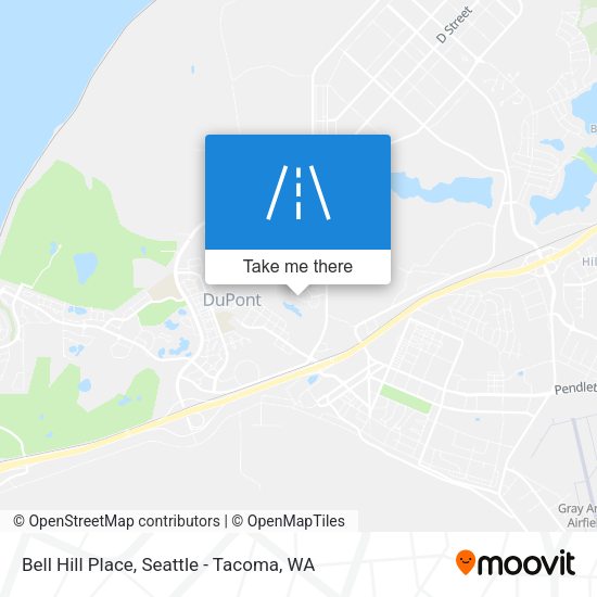 Mapa de Bell Hill Place