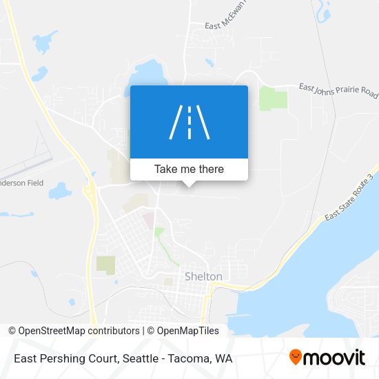 East Pershing Court map