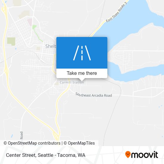 Center Street map