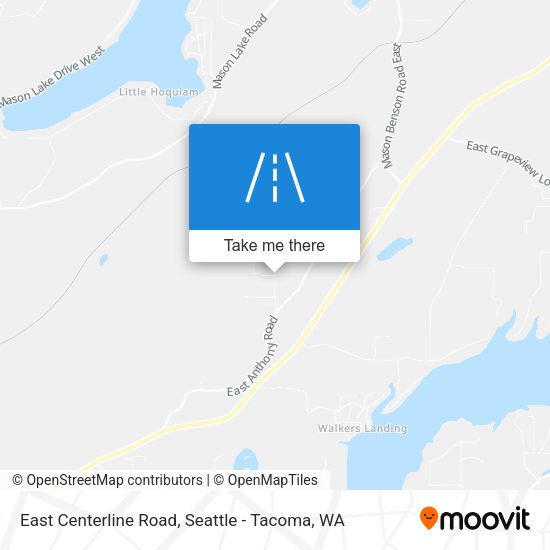 Mapa de East Centerline Road