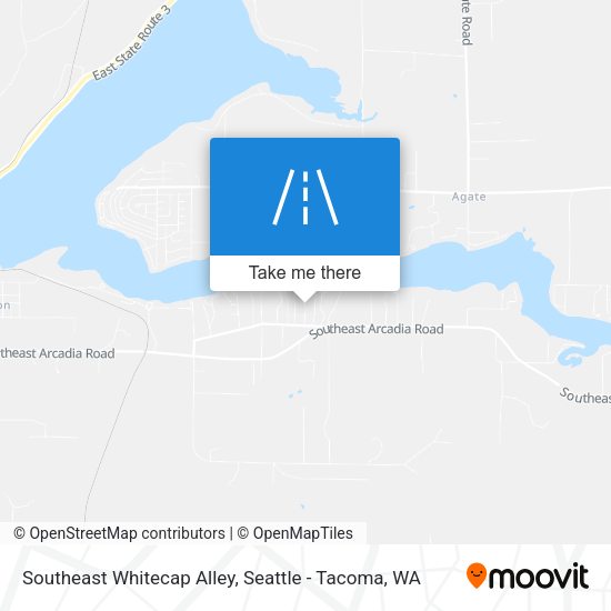 Southeast Whitecap Alley map