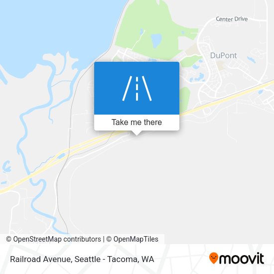 Railroad Avenue map