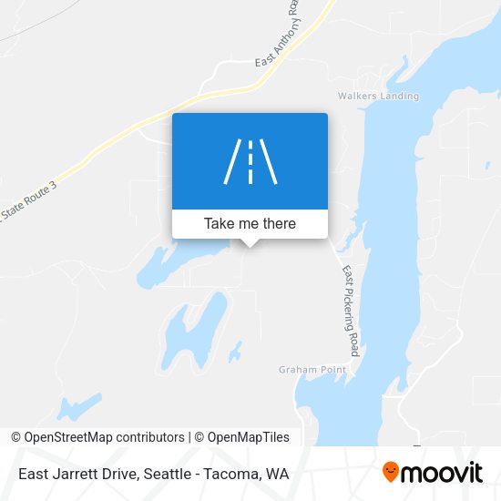 East Jarrett Drive map