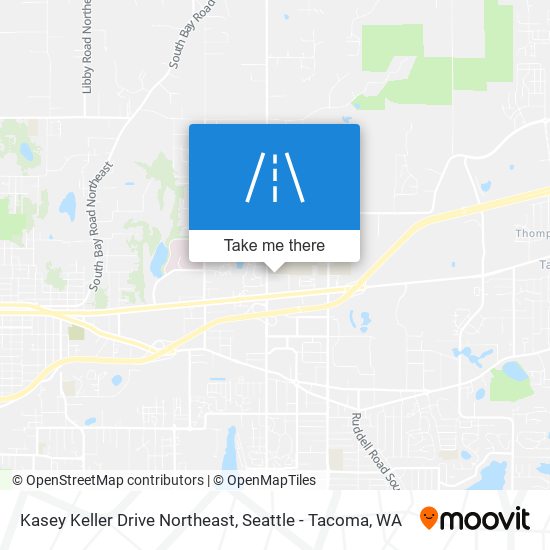 Mapa de Kasey Keller Drive Northeast