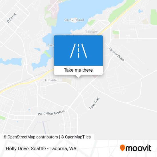 Holly Drive map