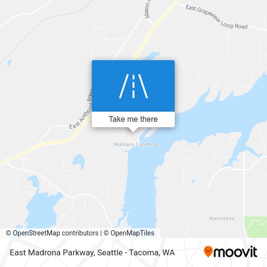 Mapa de East Madrona Parkway