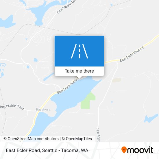 East Ecler Road map