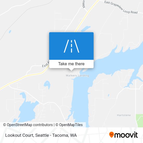Lookout Court map