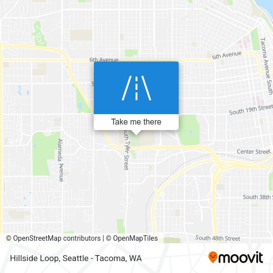 Mapa de Hillside Loop