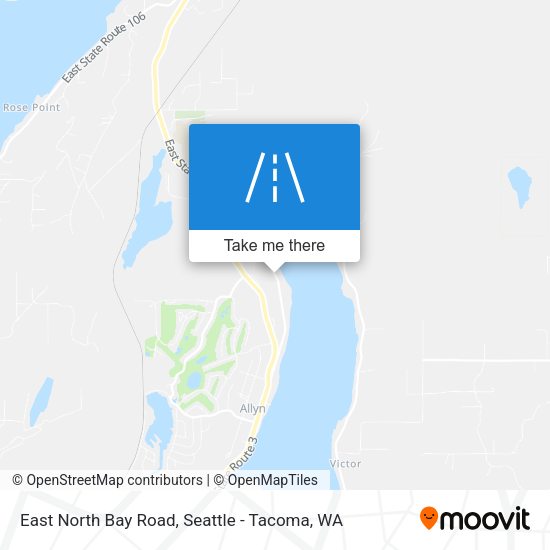 East North Bay Road map
