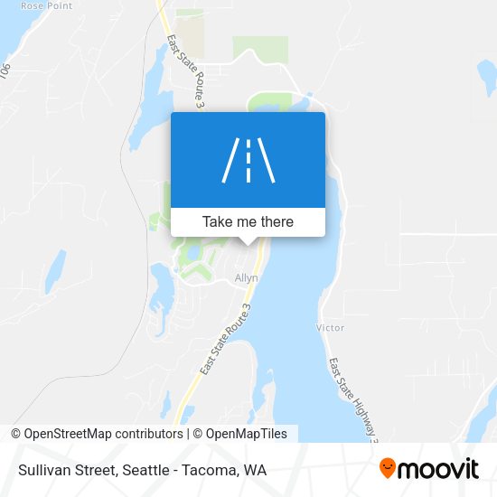Mapa de Sullivan Street