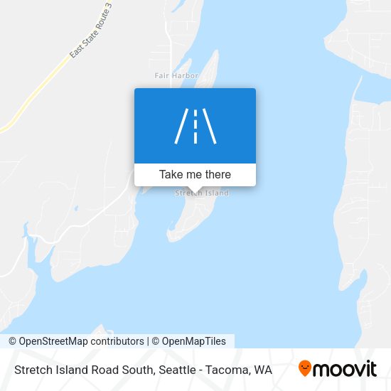Mapa de Stretch Island Road South
