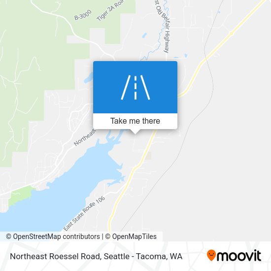 Mapa de Northeast Roessel Road