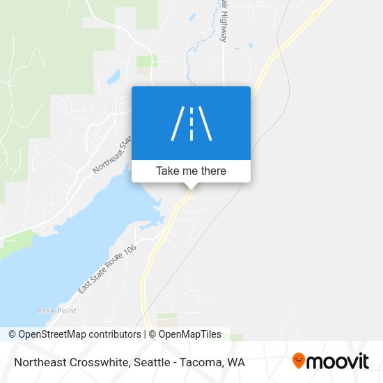 Mapa de Northeast Crosswhite