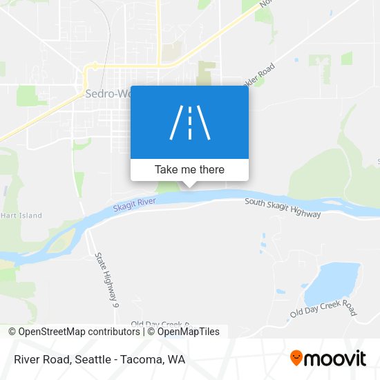 Mapa de River Road