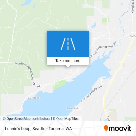 Mapa de Lennie's Loop