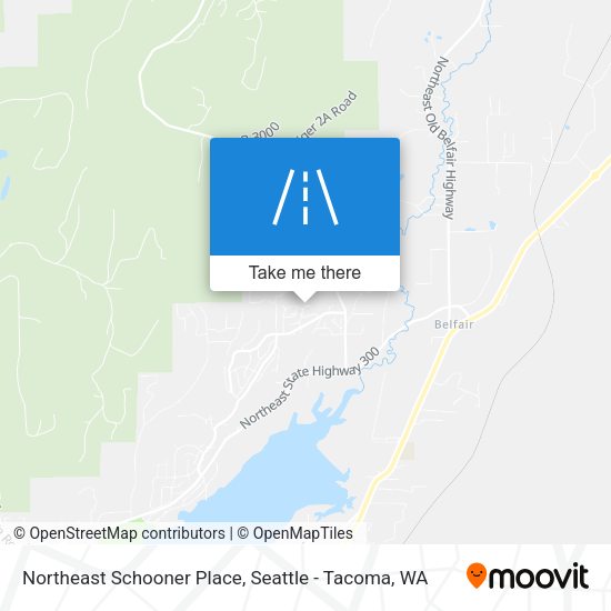 Northeast Schooner Place map