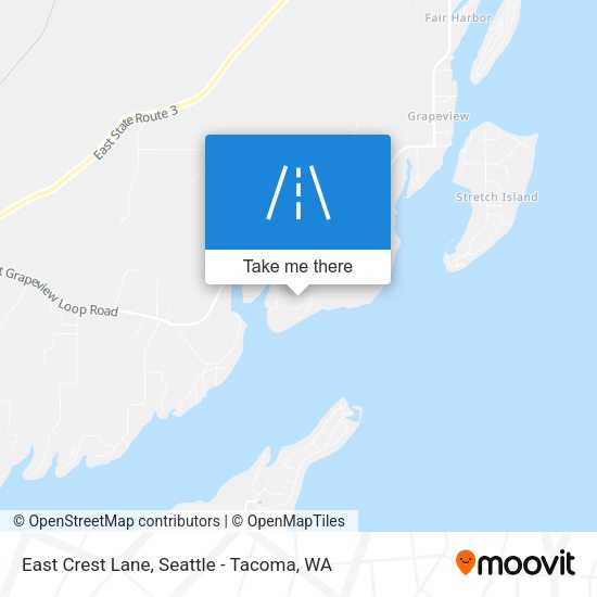 Mapa de East Crest Lane