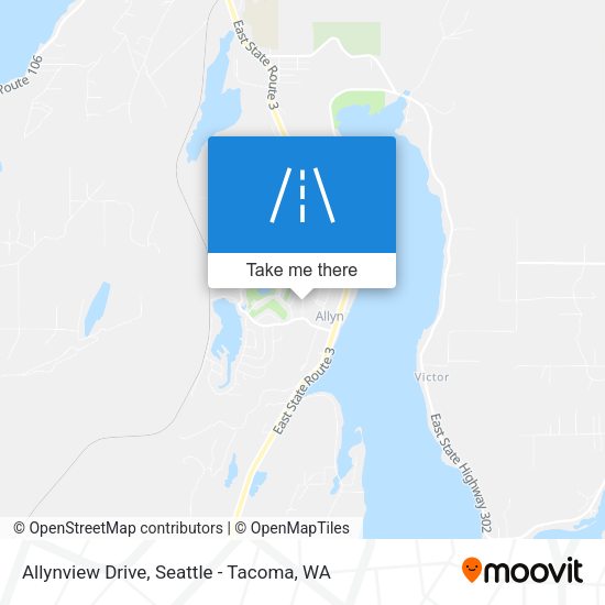 Allynview Drive map