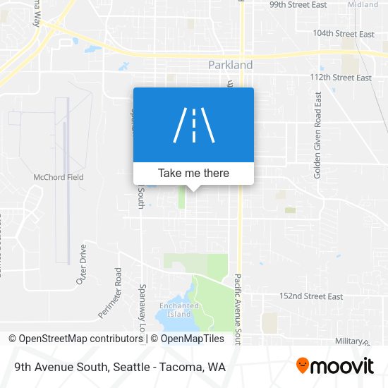 Mapa de 9th Avenue South