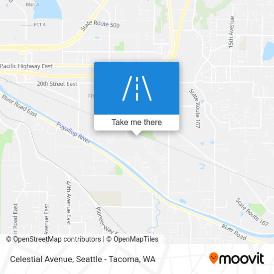 Celestial Avenue map