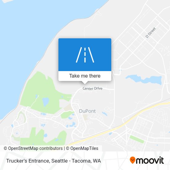 Trucker's Entrance map