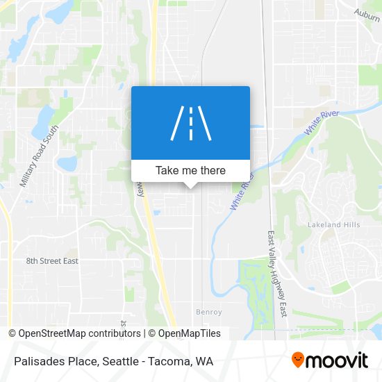 Mapa de Palisades Place