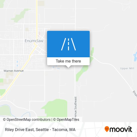 Riley Drive East map