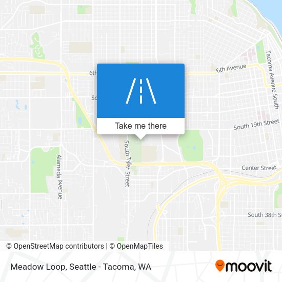 Mapa de Meadow Loop