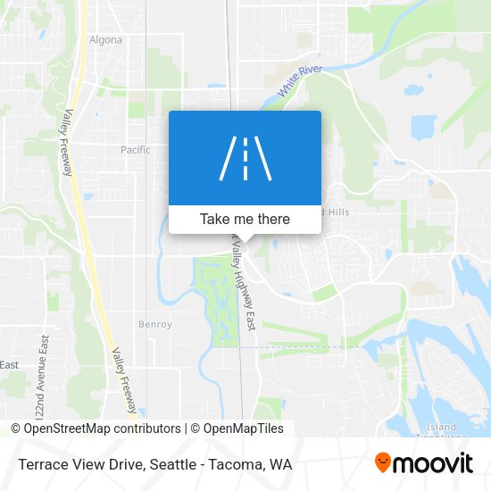 Terrace View Drive map