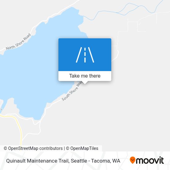 Quinault Maintenance Trail map