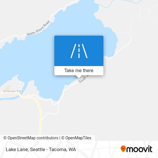 Mapa de Lake Lane
