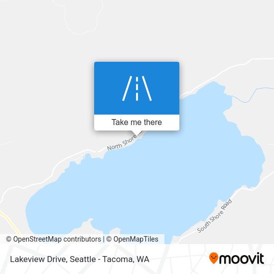 Lakeview Drive map