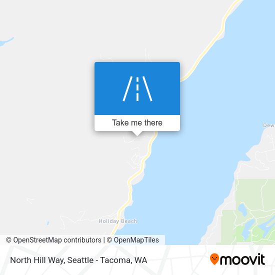 Mapa de North Hill Way