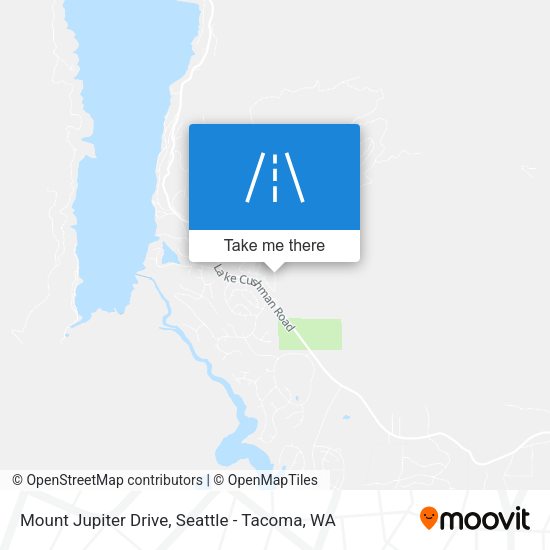 Mapa de Mount Jupiter Drive